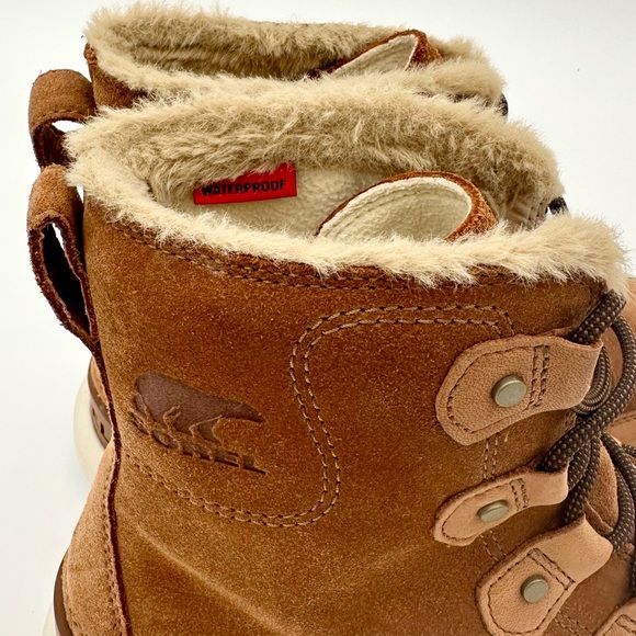 SOREL Explorer II Joan Lace Up Boots | Waterproof | Size 7.5 | Worn Lightly - Picture 5 of 9